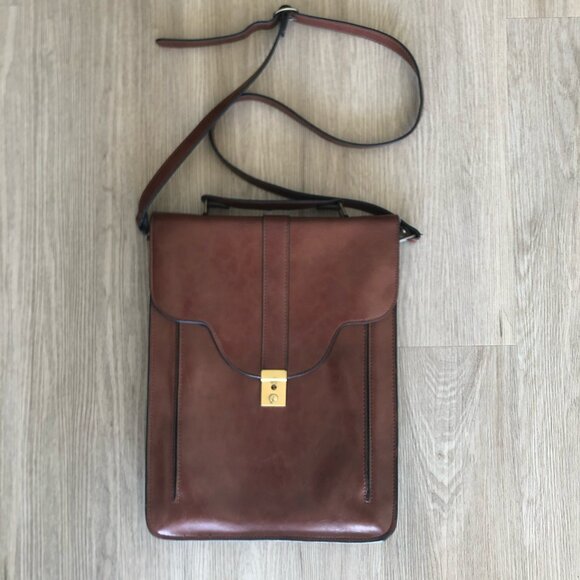 Urban Outfitters | Kimchi Blue | Brown Messenger Bag - Picture 2 of 15